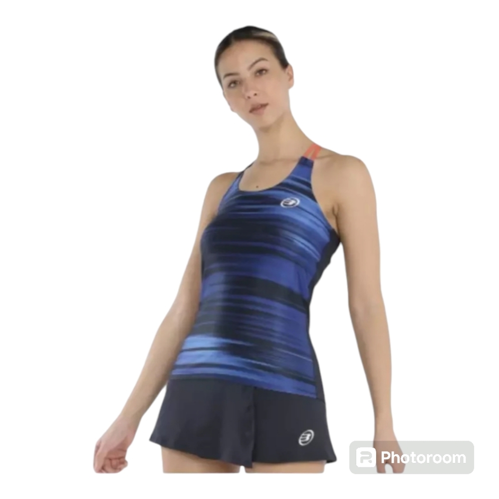 BULLPADEL Utica Navy Blue T-SHIRT